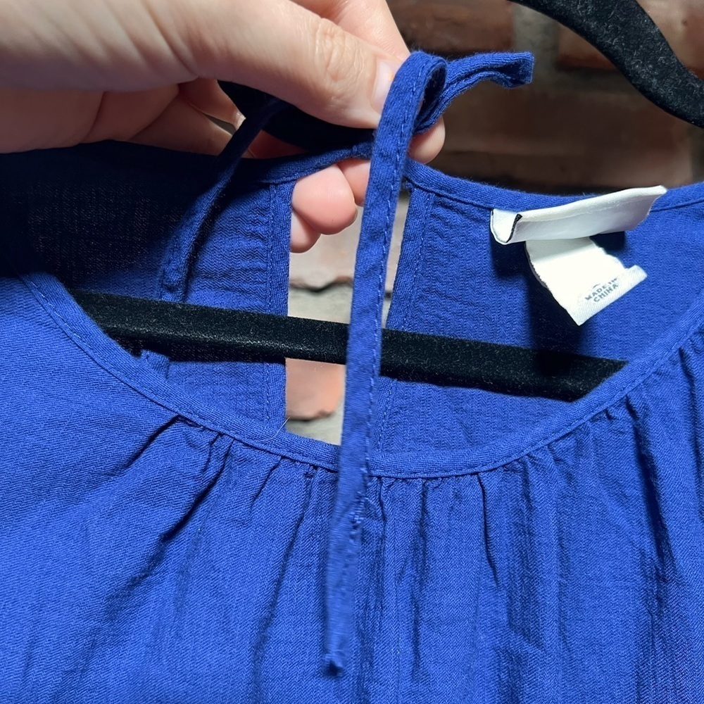 Target Ava & Viv sleeveless blue maxi ombré dress women’s size X EUC 14w 16w - Picture 5 of 8